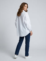 Cotton Poplin Shirt - White (2)
